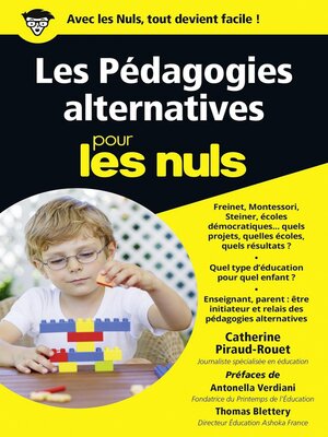 cover image of Les pédagogies alternatives Poche pour les Nuls